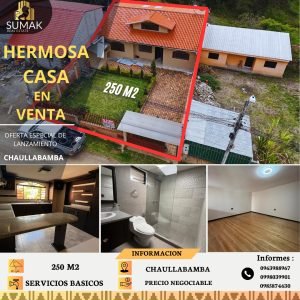 Casa Familiar en Challuabamba (Cuenca)