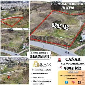 Terreno en Pucuhuaico (Cañar)