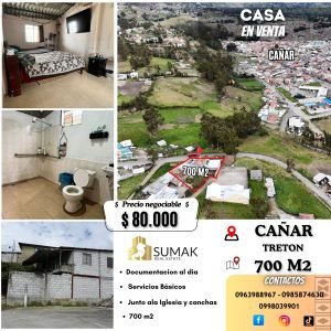 Casa Familiar en El Treton (Cañar)